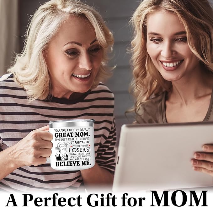 Gifts for Mom from Daughter, Son - Christmas Gifts for Mom, Wife, Women - Moms Birthday Gift Ideas, Cool Birthday gifts for Moms, Mothers - Best mom Mug, moms Coffee Mug 14oz