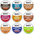 Maud's Decaf Coffee Pods Variety Pack, 80 ct, 9 Assorted Roasts & Flavors, Decaffeinated Medium Roast Coffee in Recyclable Single Serve Pods - 100% Arabica Coffee, Compatible with Keurig K Cups Maker