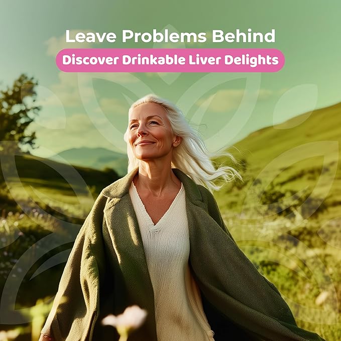 Liver 360 - Liver Cleanse Detox & Repair Powder with Milk Thistle, Turmeric & Artichoke Extract Fruit Punch Flavor – 30 Servings