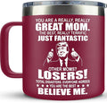 Gifts for Mom from Daughter, Son - Christmas Gifts for Mom, Wife, Women - Moms Birthday Gift Ideas, Cool Birthday gifts for Moms, Mothers - Best mom Mug, Funny moms Coffee Mug 14oz