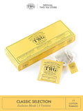 TWG Tea | Moon & Sky Selection | 3 Varieties | Exclusive Tea Blends | 15 Hand Sewn Cotton Teabags | Gift Set