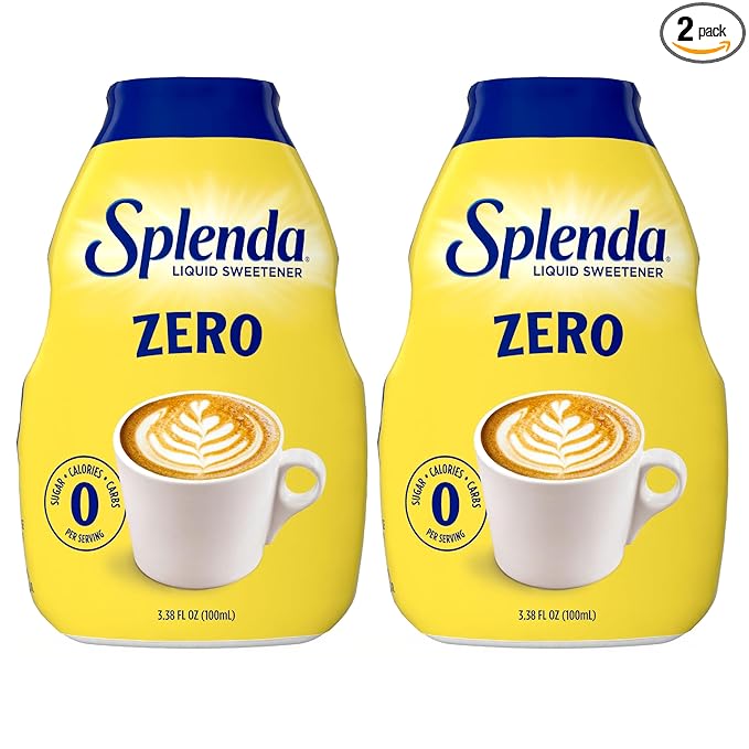 Splenda Liquid Zero Calorie Sweetener drops, 100ml (Pack of 2)
