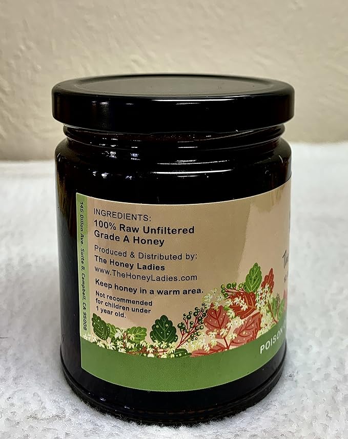 California Poison Oak Blossom Honey 12oz