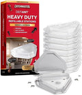 Catchmaster Defiant Reusable Heavy Duty Ant Traps Indoor & Outdoor Refill (8 Pack) – Effective Liquid Ant Killer – Bait NOT Included – Multi-Surface, No Mess, Discreet Bait Stations for Pest Control