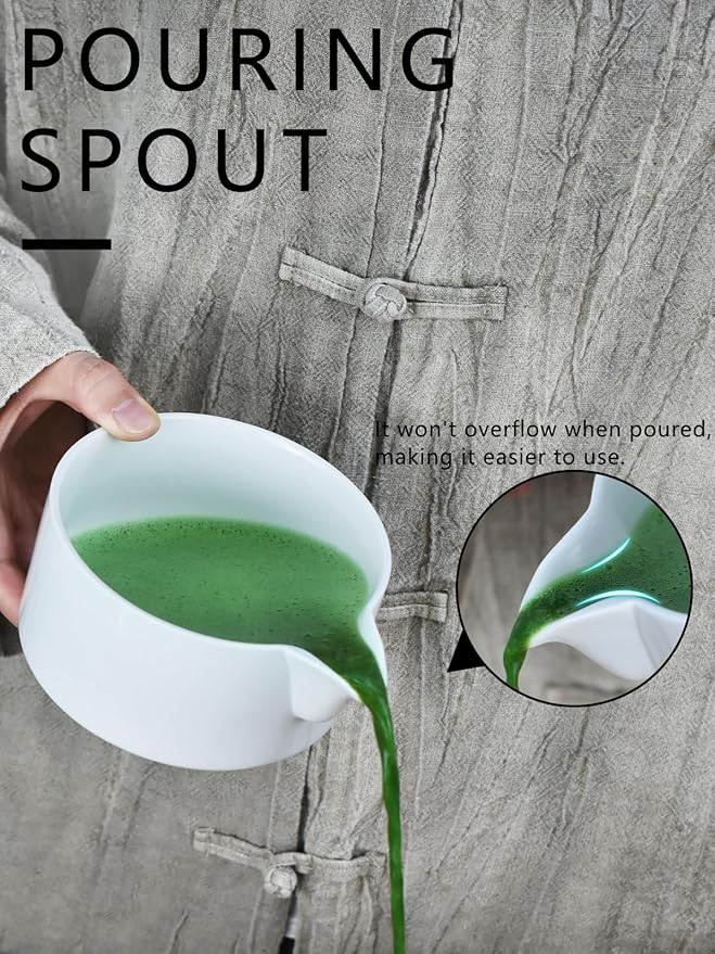 Artcome Premium Matcha Tool Set White 4 Pcs