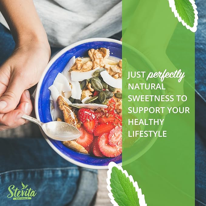 Stevita Stevia with Xylitol Supreme - 50 Packets - All-Natural Sweetener, No Calories - Non-GMO, Vegan, Kosher, Keto, Paleo, Gluten Free, Erythritol-free - 50 Servings
