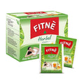 FITNÈ Green Tea Herbal Honey Lemon With Garcinia Senna Infusion Gentle Detox Cleanse High Antioxidant No Calories Stevia Sweetener, 15 Tea Bags