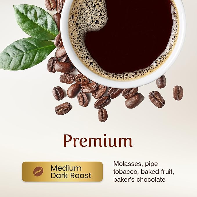 KONA EARTH 100% Kona Premium Coffee, Medium Dark Roast, Whole Bean (8oz) Farm-Direct Authentic Hawaiian Kona Coffee beans from Hawaii’s Big Island, Micro-Batch-Roasted