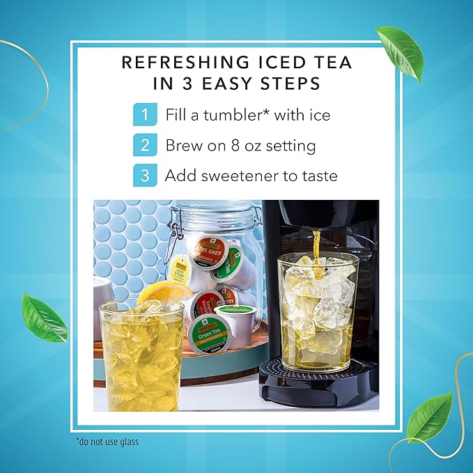 Twinings Decaffeinated Green Tea K-Cup Pods for Keurig, 24 Count (Pack of 1), Smooth Flavour, Enticing Aroma, Enjoy Hot or Iced