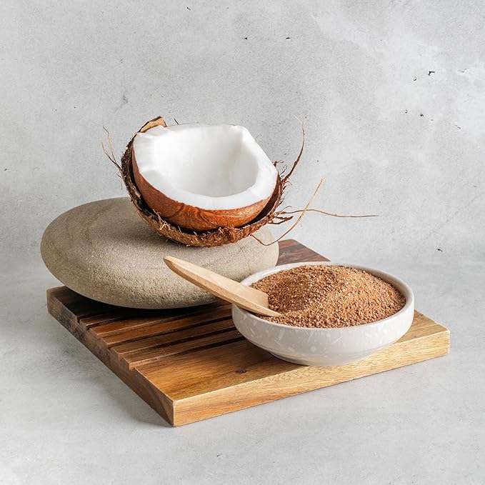 Yupik Organic Coconut Palm Sugar 2.2 lb (35.2 oz), USDA Certified, Non-GMO, Vegan, Gluten-Free, Kosher, Unrefined Natural, Sweetener & Brown Sugar Alternative for Baking & Cooking