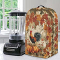 Autumn Rooster Pumpkin Blender Dust Cover Food Processor Cover Coffee Machine Appliance Covers for Kitchen Counter Blender Covers for Kitchen Machine