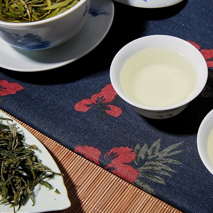 ChaWuWarmSun-[S] MaoFeng Green Tea Loose Leaf,1.75oz/50g,HuangShan Mao Feng Chinese Tea