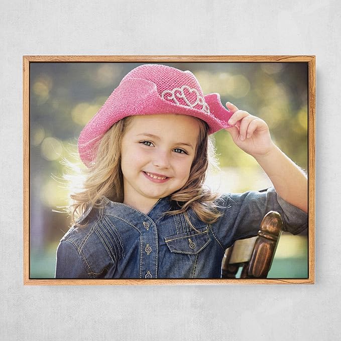 P&L ART. Personalized Custom Canvas Prints: Photo On Canvas Transform Your Photos into Stunning Framed Wall Art Digitally Printed Photo To Canvas Ideal for Home Decor Gifts Keepsakes Beige 12X18