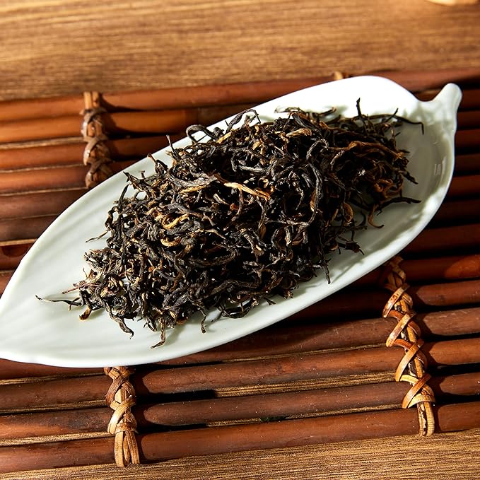 ChaWuWarmSun [B] JinJunMei Black Tea,3.5oz/100g,Loose Leaf,Chinese Hong Cha