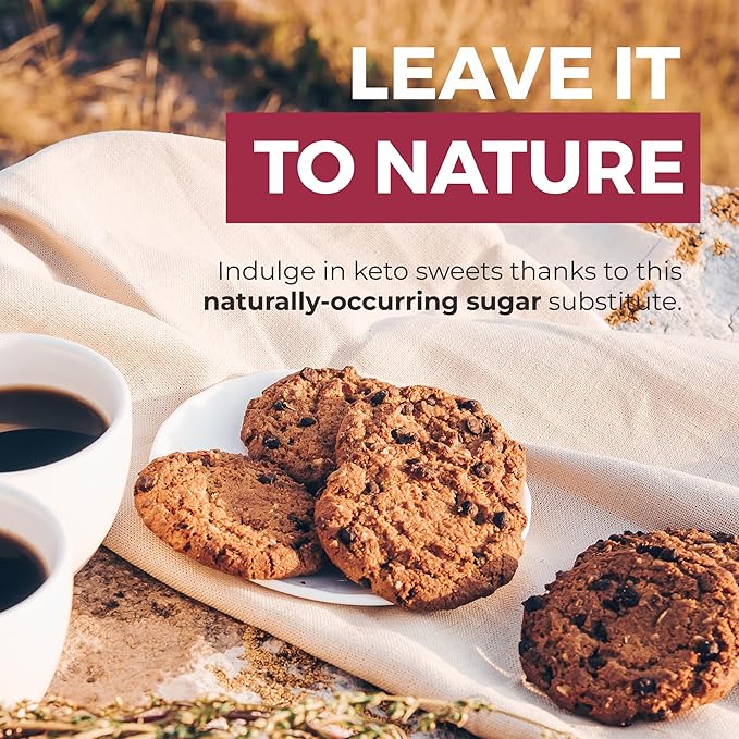 Allulose Sweetener (11.3oz) Keto Sugar Substitute, 0g Net Carbs, Zero Calorie Sweetener, Tastes and Behaves Like Sugar, Premium Quality, Perfect for Keto Baking, Tested and Verified Gluten Free, Non-GMO Sourced, No Erythritol