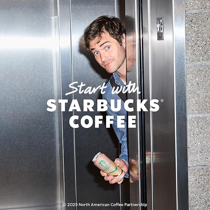 Starbucks - RTD Coffee Doubleshot Energy Drink Coffee Beverage, Vanilla, Iced Coffee, 15 fl oz Cans (Packaging May Vary) (Pack of 12)