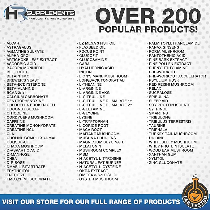 HR Supplements Sucralose Powder | 500 Grams | Zero Calorie Sweetener & Keto Sugar Substitute