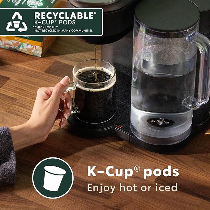 Starbucks K-Cup Coffee Pods, Flavored Hot or Iced Coffee, Variety Pack, 40 Keurig Pods
