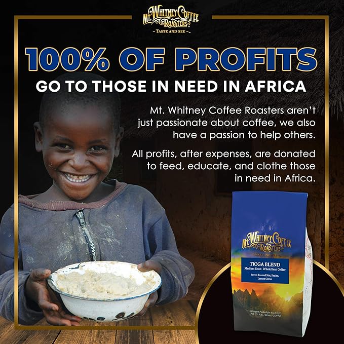 Mt. Whitney Tioga Blend Coffee (Whole Bean, 5 Lb)