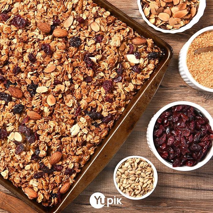 Yupik Organic Coconut Palm Sugar 2.2 lb (35.2 oz), USDA Certified, Non-GMO, Vegan, Gluten-Free, Kosher, Unrefined Natural, Sweetener & Brown Sugar Alternative for Baking & Cooking