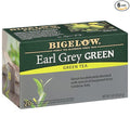 Bigelow Tea Earl Grey Green Caffeinated Bags, 20 Count, Pack of 6