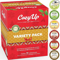 Cozy Up 36-Count 6 Flavors Variety Pack Tea for Keurig K-Cup Brewers, Including Green, Black, Jasmine, Earl Grey, English Breakfast, Oolong Tea