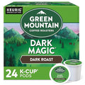 Green Mountain Coffee Roasters Dark Magic, Single-Serve Keurig K-Cup Pods, Dark Roast Coffee, 24 Count