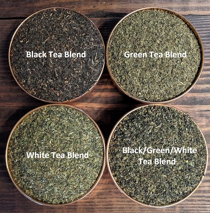 Kombucha.com Certified Organic Loose Leaf Tea - Kombucha Brewing Blends (Black Tea Blend, 1 Pound + 100 XL FILTER BAGS)