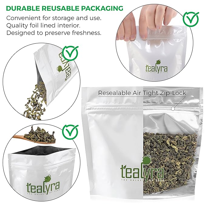 Tealyra - Tie Guan Yin - Oolong Loose Leaf Tea - Iron Goddess of Mercy - Healing Properties - Best Chinese Oolong - 110g (4-ounce)