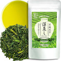 chaganju Green Tea Sencha Fukamushi - deep-steamed green tea - Japanese Organic Loose Leaf Tea, 80g【YAMASAN】