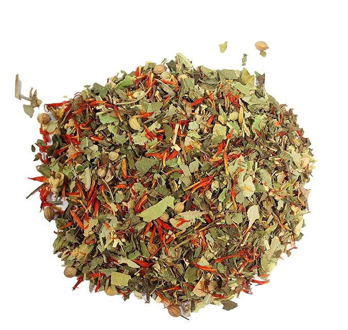 Nelson's Tea Mint Sampler Pack - 5 Flavors Variety Pack - Loose Leaf Tea Sampler - BlackberryMint, Lemon Ginger Mint, MangoMint Peach, MoroccanMint, WatermelonMint - Sample Sizes