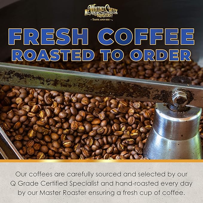 Mt. Whitney Costa Rica Estate Tarrazu Low Acid Coffee (Whole Bean, 2 Lb)