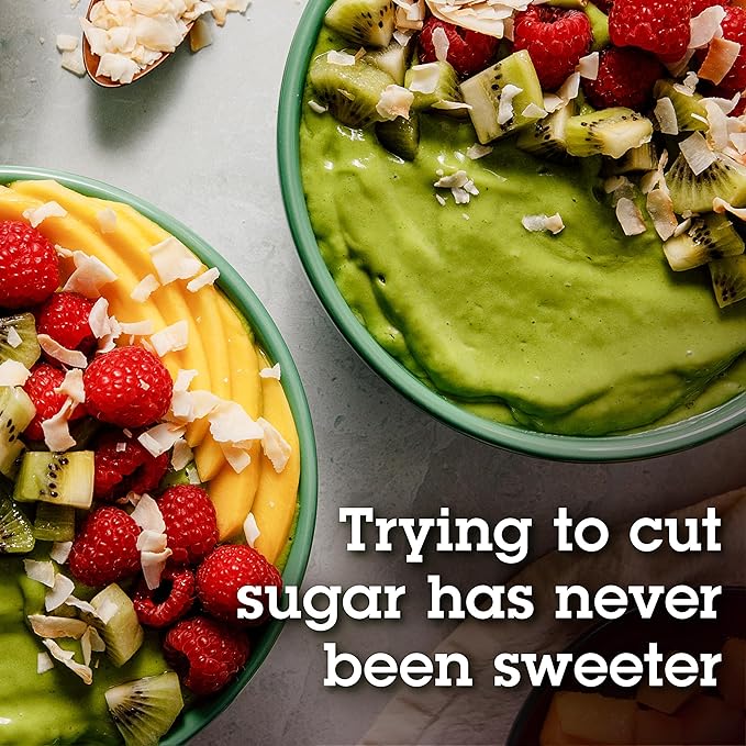 In The Raw Organic Stevia Sweetener Packets, 1,000 Ct, Zero Calorie Sugar Substitute Packets, No Erythritol or Artificial Flavors, USDA Organic, Non-GMO Project Verified, Vegan