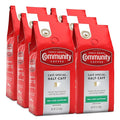 Community Coffee Half-Caff 72 Ounce, Ground Coffee, Medium Dark Roast, 12 Ounce Bag (Pack of 6)