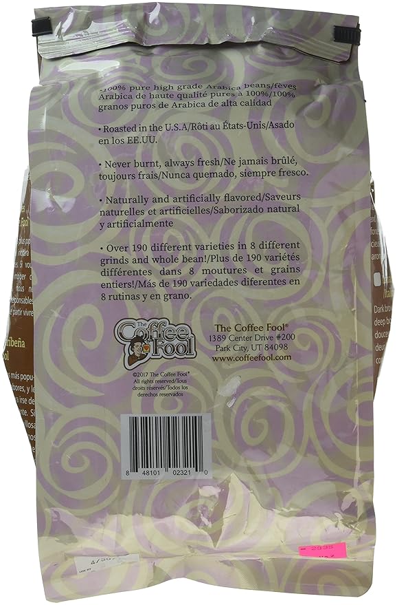 Coffee Fool’s Caribbean Hazelnut, 2 Pound (Whole Bean)