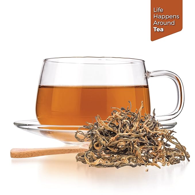 Tealyra - Yunnan Golden Special - Black Loose Leaf Tea - Best Chinese Black Tea - Perfect Morning Tea - 110g (4-ounce)