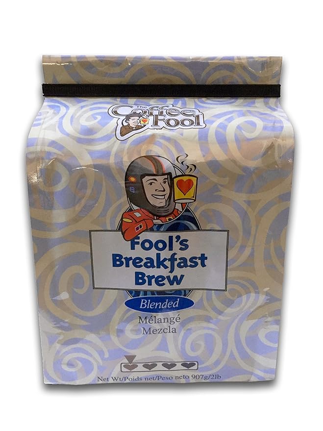 Coffee Fool’s Breakfast Brew, 2 Pound (Drip Grind)