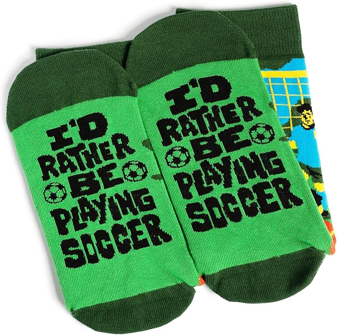 Lavley Funny Socks for Sports Fans and Players - Cool Novelty Gifts for Men, Women, & Teens