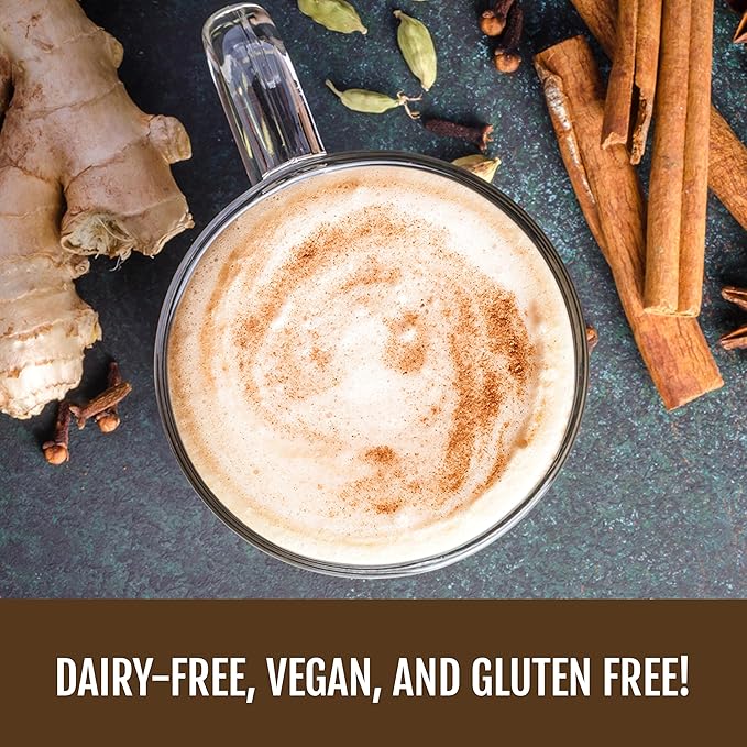 Two Leaves and a Bud Chai Tea Latte Mix, Chai Powdered Tea Mix, Serve Hot or Cold | 1 Resealable Bag, 1.1 lbs