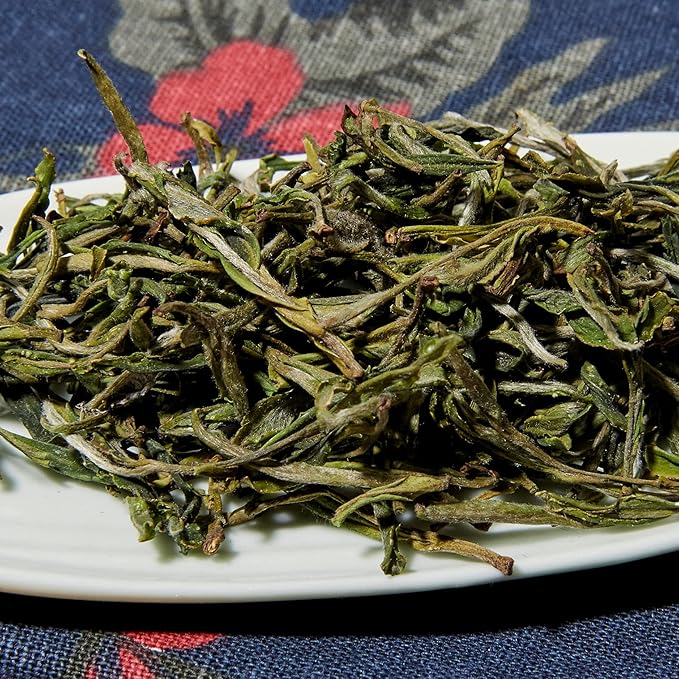 ChaWuWarmSun-[S] MaoFeng Green Tea Loose Leaf,1.75oz/50g,HuangShan Mao Feng Chinese Tea