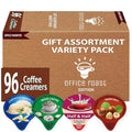 Variety Pack Creamers Liquid Creamer Singles | Gift Assortment Box | Coffee Cream | French Vanilla, Hazelnut, Half-Half & Irish Cream - No Refrigeration - Box Of 96