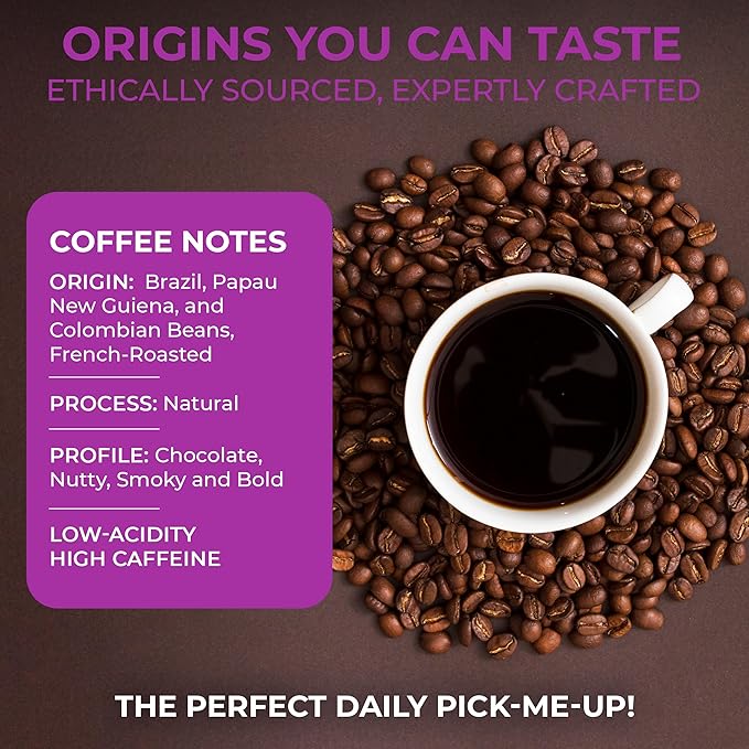 Katy's Craft Coffee Packs | Bulk 12-Cup Packets for Home, Cafés & Offices | Pre-Measured 2.25oz Size | Smooth Medium-Dark Roast | 30-Count Case (360 Cups) | Pairs with Large Coffee Filters | Woman-Owned Brand