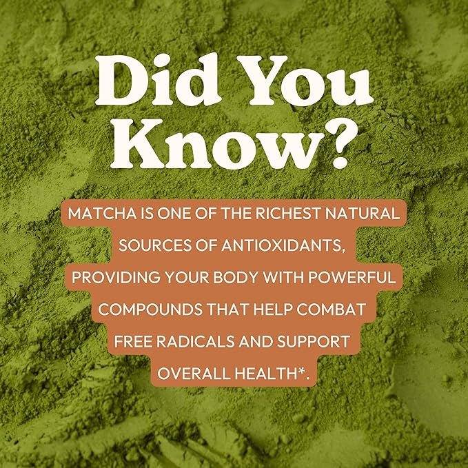 Mushroom Matcha with Collagen – Adaptogenic Matcha for Energy, Focus, & Mental Clarity – Enhanced with Lion’s Mane, Chaga, Cordyceps & L-Theanine (30 Servings)