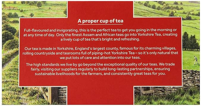Taylors of Harrogate Yorkshire Red, 40 Teabags (Pack of 2)