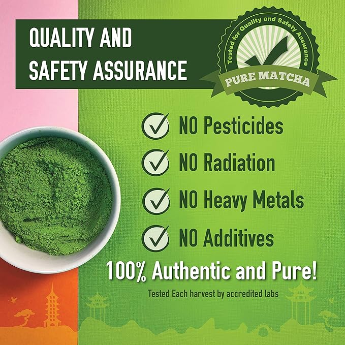 Matcha Organics - Premium Ceremonial Grade Matcha Green Tea Powder - Authentic 1st Harvest Japanese Green Tea - USDA & JAS Organic - Perfect for Ceremonial Matcha Latte Powder Smoothies 30g Tin 1.06oz