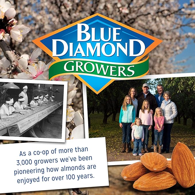 Blue Diamond Almonds, Bold Habanero BBQ, 16 Ounce (Pack of 2)