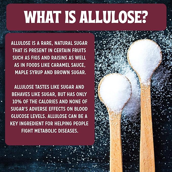 ChipMonk AlluMonk - Allulose and Monk Fruit Sweetener Blend - Keto, Diabetic & Paleo Friendly - Zero Calorie, Zero Carb, Granulated Natural Sugar Substitute - Gluten Free, Vegan