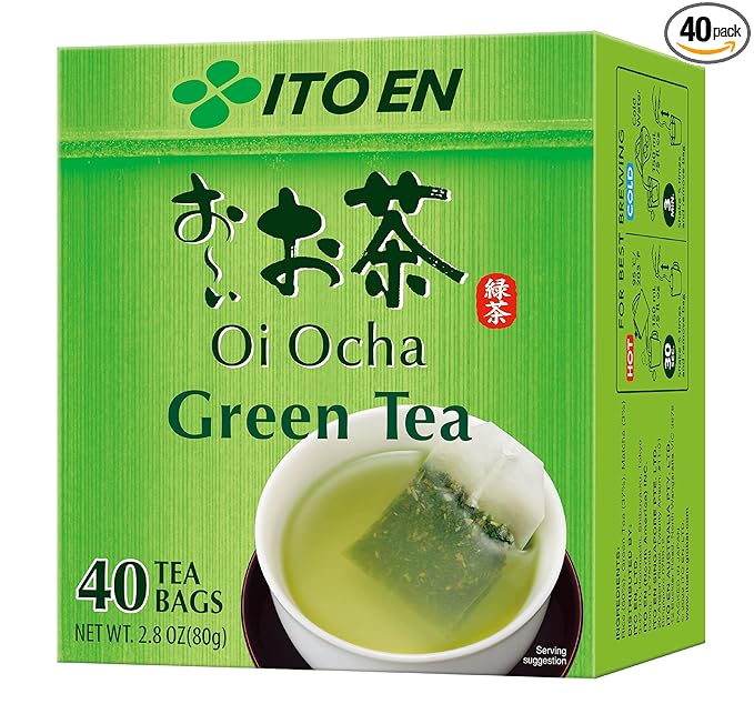 ITO EN Oi Ocha Green Tea - Tea Bags 40ct