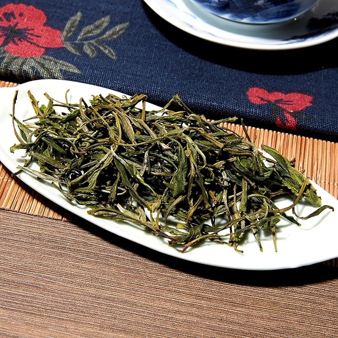 ChaWuWarmSun-[A] MaoFeng Green Tea Loose Leaf,4oz/115g,HuangShan Mao Feng Chinese Tea