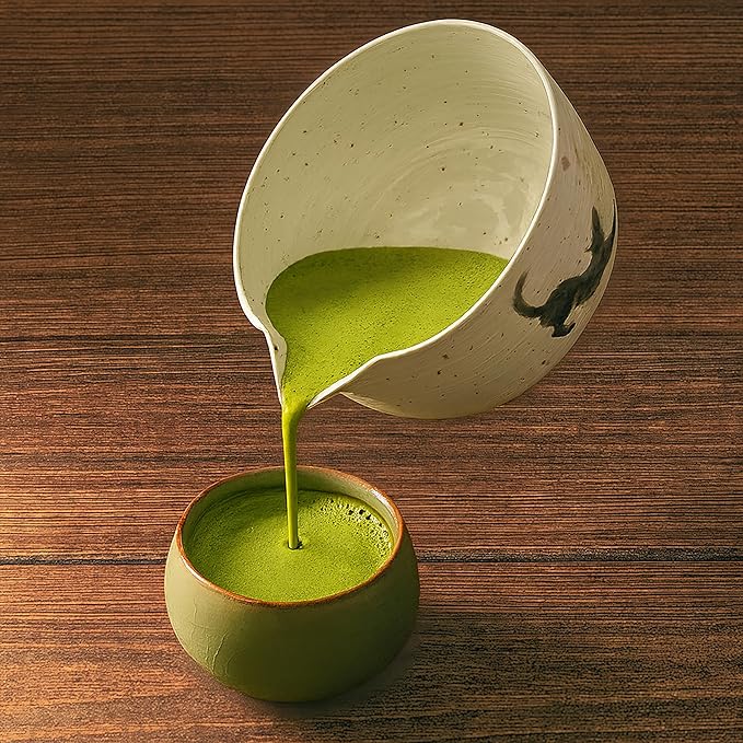 Complete 8-Piece matcha set – Cute Cat Print matcha bowl and whisk, Bamboo Accessories & Premium matcha tools for Home Tea Rituals, Mindful Gift for Tea Lovers